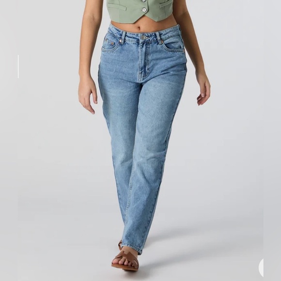 NWT Blue Medium Wash Push Up Denim Jeans - Size 3 - Picture 3 of 4